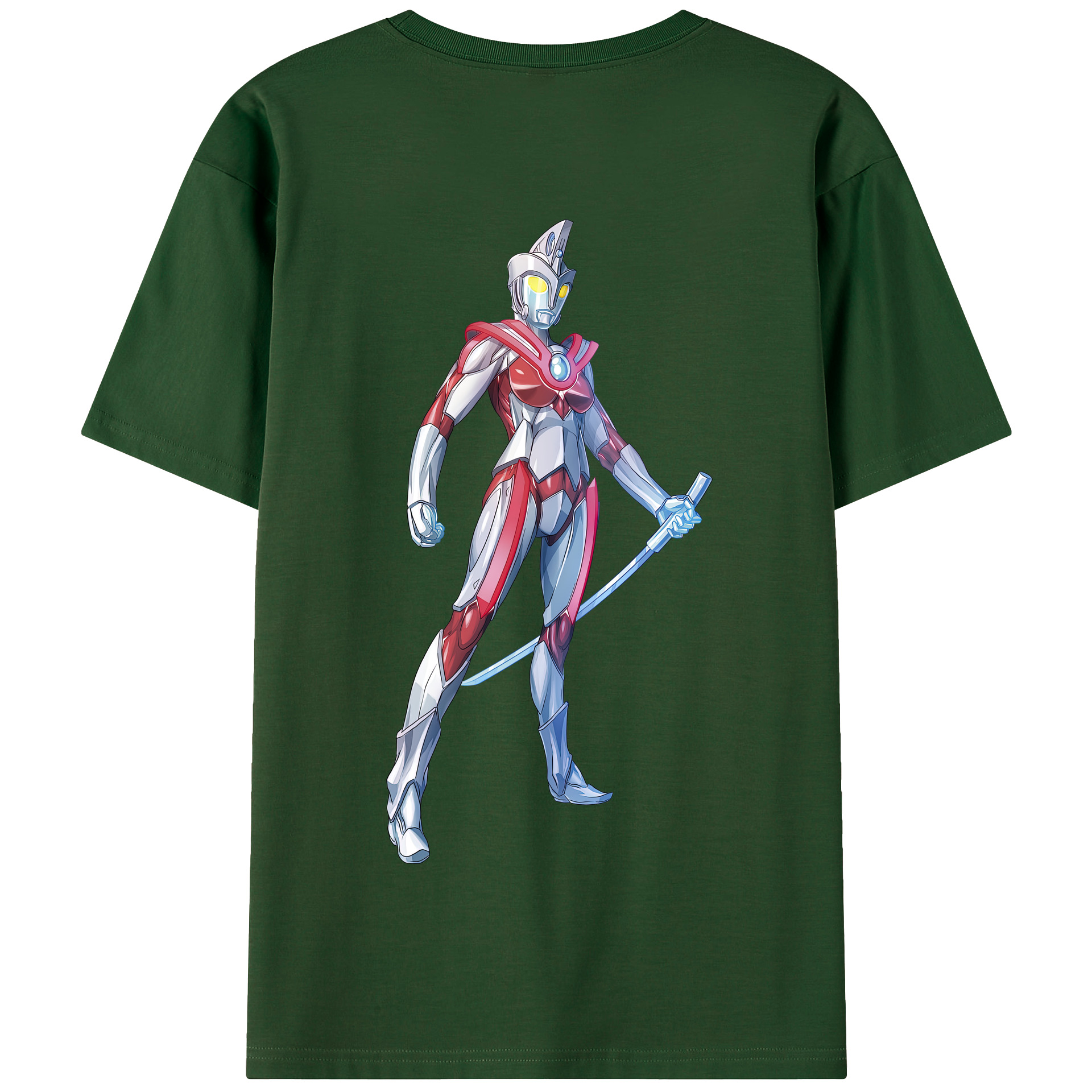 （画像用） ウルトラマン Ultraman 綿100％半袖Tシャツ（背面プリント）